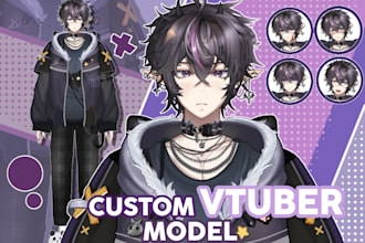 create a vtuber model for cheap plus emotes