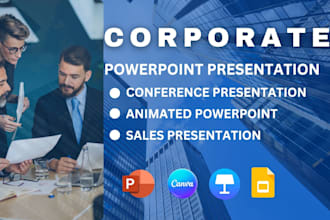 design powerpoint presentation corporate conference presentation slide template