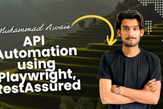 do api automation using playwright, restassured