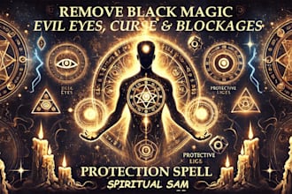 remove black magic, evil eyes, curse, blockages and do protection