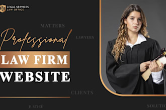 design lawyer, attorney and law firm wordpress website