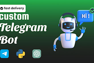 create a custom telegram bot using python