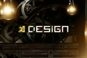 create this impressive intro video with your own logo