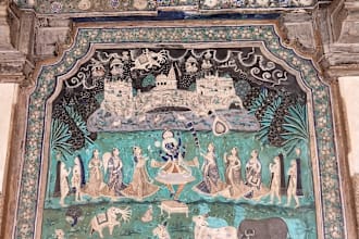 capture photos of antique miniature paintings for wallpaper