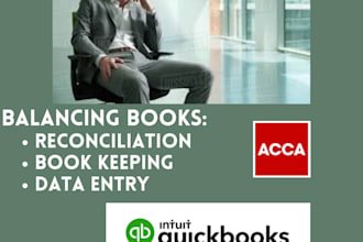 clean up and reconcile your quickbooks, fix messy books