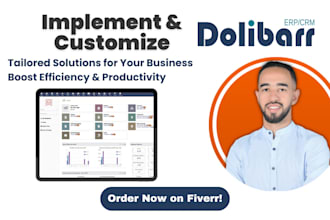 implement and customise dolibarr erp CRM for your business