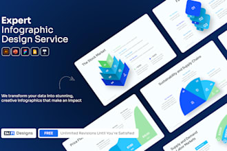 design business infographics and flowcharts