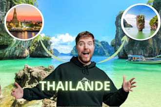 design your travel vlog thumbnail in 3 hours