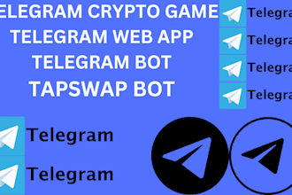 develop telegram crypto game telegram web app crypto tap game telegram mini app