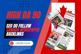 canadian backlinks high da authority canada ca newspaper dofollow links