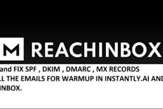 setup accounts for cold email outreach