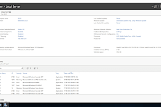 support windows server installation and configurations