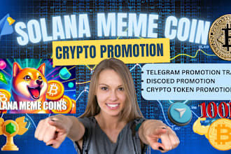 boost solana meme coin promotion meme coin marketing telegram crypto promotion
