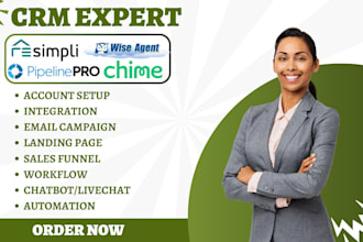 follow up boss chime rei reply wise agent crm pipeline pro resimpli automation