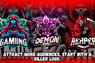design esports logo for esports team, twitch and youtube streamers