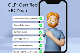 configuring  and customizing your glpi