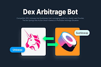 develop crypto arbitrage bot, dex arbitrage bot, triangular arbitrage bot