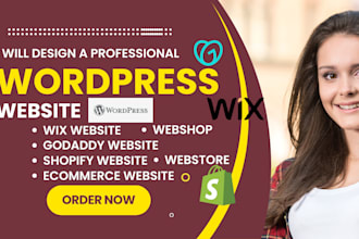 build webshop, webstore, ecommerce hostinger, godaddy, wix, shopify, wix website