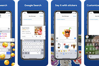 develop emoji keyboard app, sticker made app, live wallpaper app, keyboard app