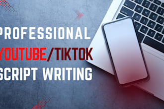 write professional youtube video script writing within 24 hours