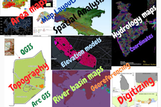 do  any kind of gis mapping and spatial analysis tasks