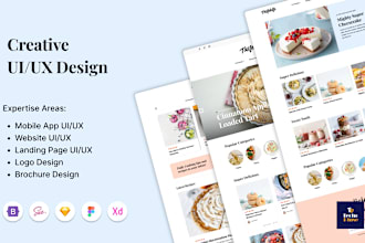 be your creative figma designer for web UI UX design and dashboard UI UX design