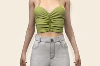 provide tailored 3d fashion models for your projects