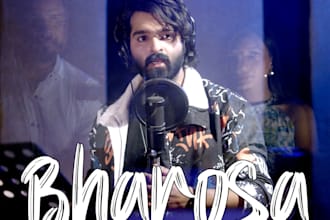 write hindi lyrics and compose them precisely