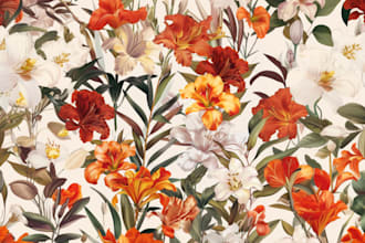 create seamless patterns with ai art and manual edit