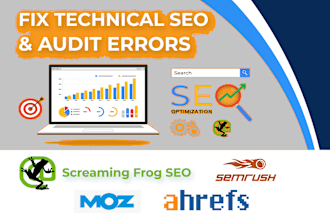 fix semrush, ahrefs, moz, screaming frog, page indexing site audit errors