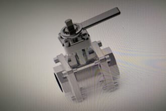 2d part design to 3d cad model