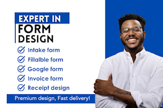 design intake form, invoice, google forms, letterhead, convert to fillable form