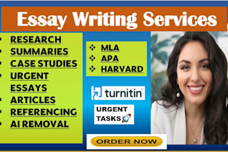 do urgent essay writing, research, summaries and reports