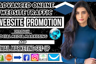 increase social media website traffic, website promotion, shopify ads marketing