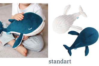do patterns for soft toys completely ready for industrial production