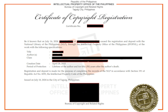 register your copyright in the philippines