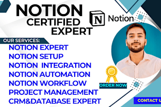 your notion expert in workspace setup, formulas, automations