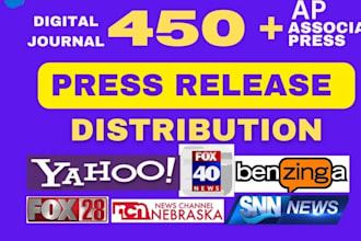 write press release and do top press release distribution