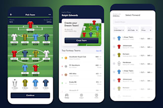 develop sport bet app, fantasy football, fantasy sport app, bet website