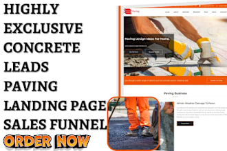 generate concrete leads paving asphalt contractor leads flooring sales funnel