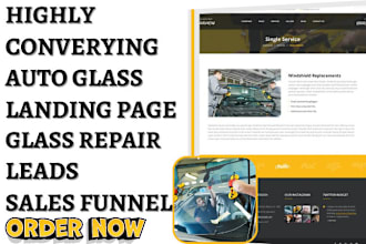 generate auto glass leads auto glass repair leads glass installation lead funnel