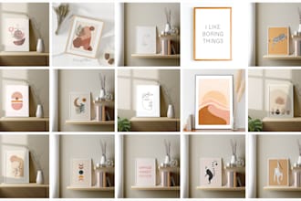 give you best digital wall art with source files