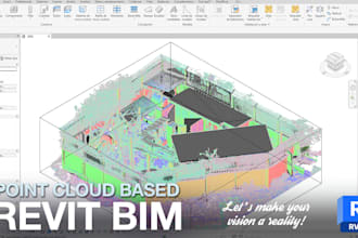 convert your point cloud data into a revit bim model