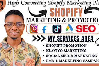 boost shopify sales, shopify marketing, shopify promotion, shopify manager