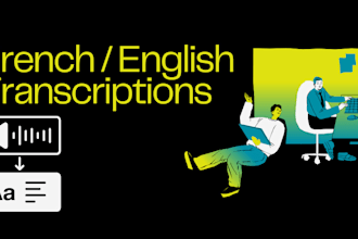 transcript your audio or video