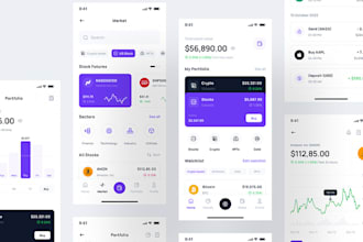 develop fintech mobile app bank app loan app wallet app