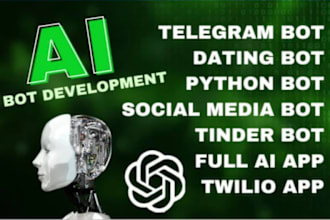 do livestreaming bot,social media bot,marketplace bot, ai chat bot,chatgpt app