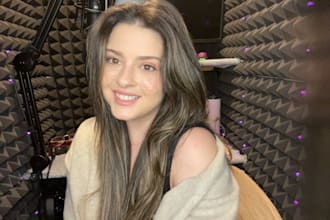 do professional female audiobook narration