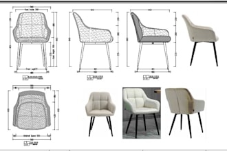 design your furniture with millwork drawing in autocad