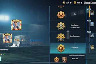 do paid rank push of pubg mobile and give you tips and trick